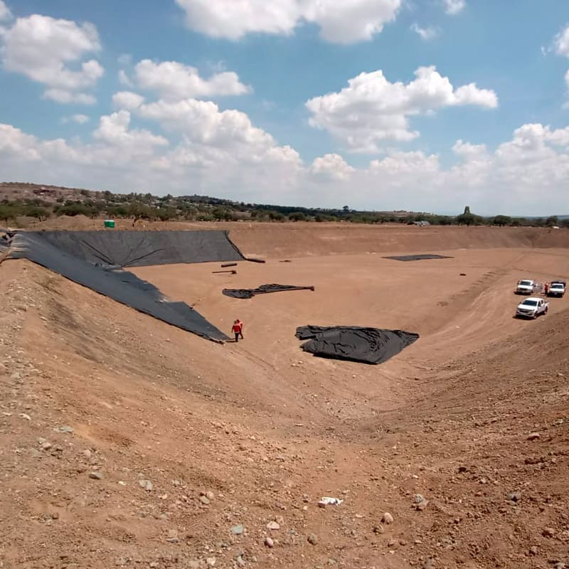 Nuevo inicio de obra de #RellenoSanitario en Silao, Guanajuato en tres capas, #HDPE, #Geomembrana y #Bentoita.