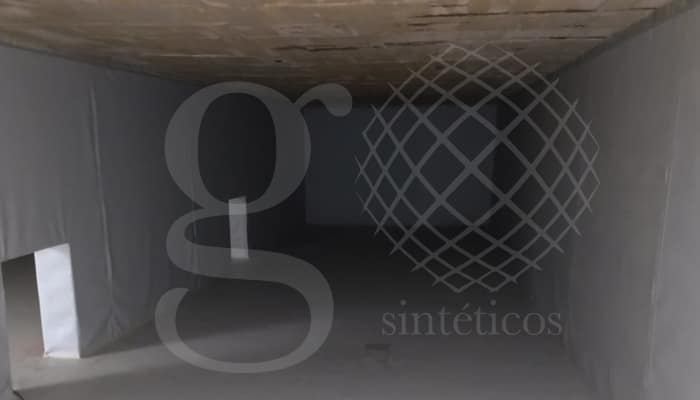 Suministro e instalación de #geomembrana de #PVC gris, para agua potable. Suministro e instalación de #geomembrana de #PVC gris, para agua potable.