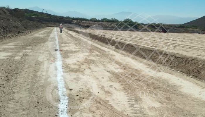 Celda de Relleno sanitario en Saltillo, Coahuila. 20 mil m2. #HDPE. Celda de Relleno sanitario en Saltillo, Coahuila. 20 mil m2. #HDPE.