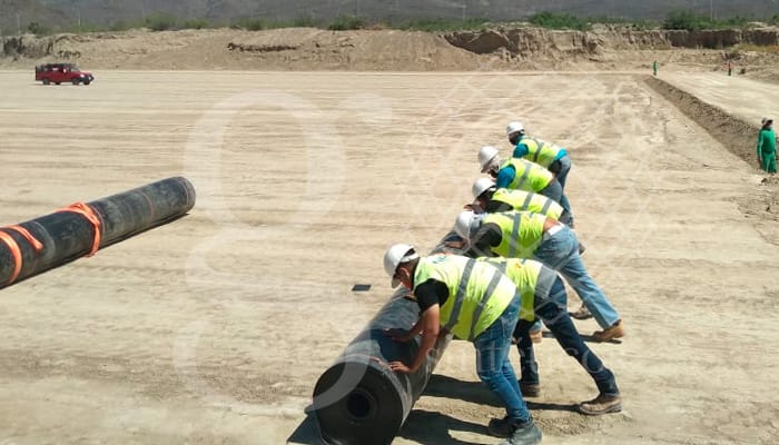 Celda de Relleno sanitario en Saltillo, Coahuila. 20 mil m2. #HDPE. Celda de Relleno sanitario en Saltillo, Coahuila. 20 mil m2. #HDPE.