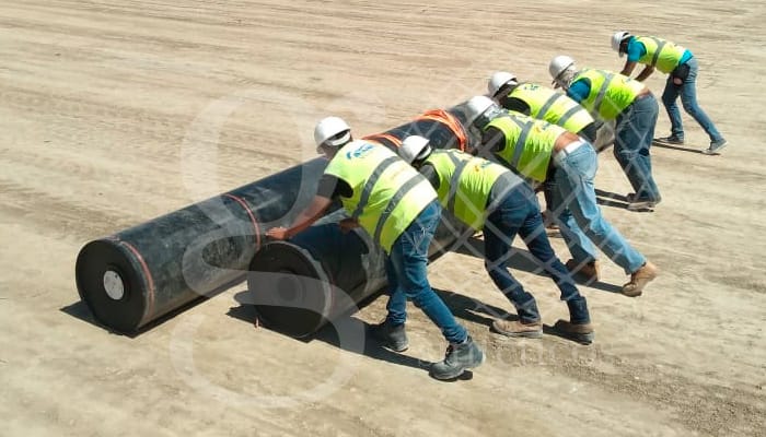 Celda de Relleno sanitario en Saltillo, Coahuila. 20 mil m2. #HDPE. Celda de Relleno sanitario en Saltillo, Coahuila. 20 mil m2. #HDPE.