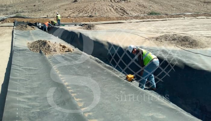 Celda de Relleno sanitario en Saltillo, Coahuila. 20 mil m2. #HDPE. Celda de Relleno sanitario en Saltillo, Coahuila. 20 mil m2. #HDPE.